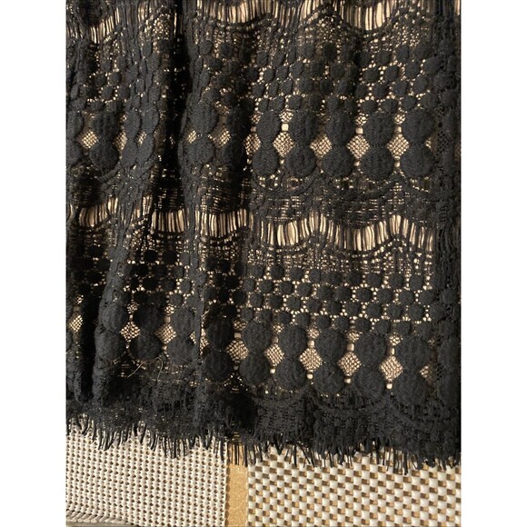 Jessica‎ Howard Black Lace Mini Dress  Lining 3/4 Sleeve Womens  Size 14 - Picture 4 of 6